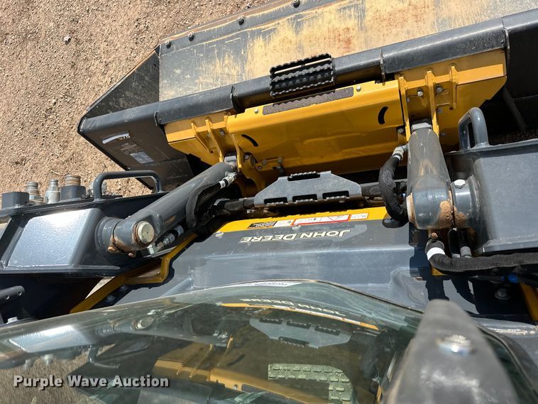 image for item DO7156 2022 John Deere 317G tracked skid steer loader