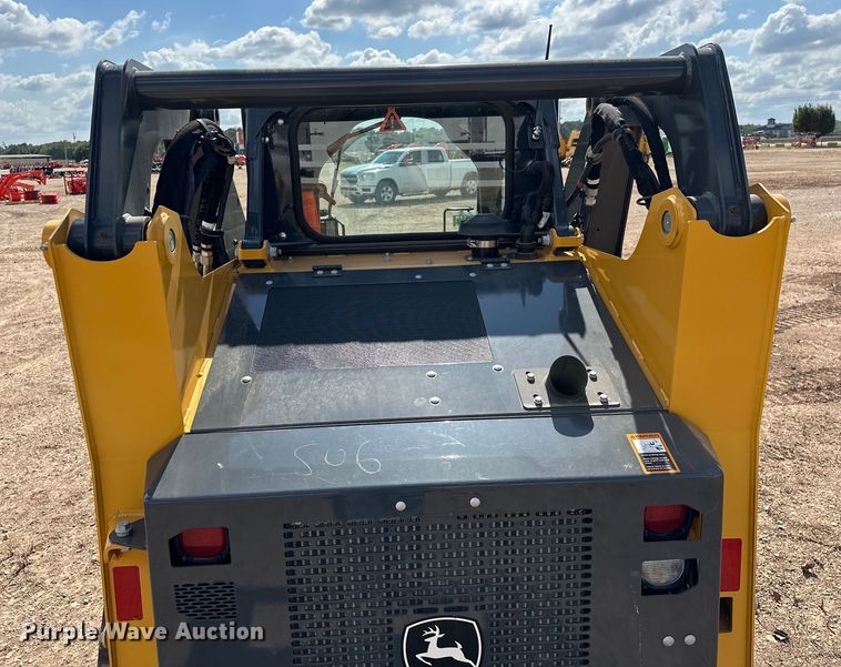 image for item DO7156 2022 John Deere 317G tracked skid steer loader