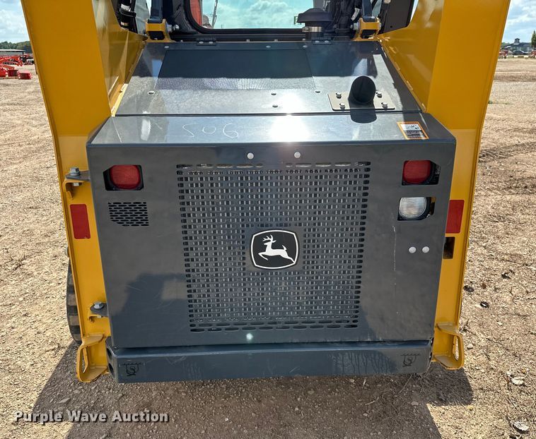 image for item DO7156 2022 John Deere 317G tracked skid steer loader