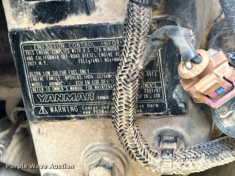 image for item DO7156 2022 John Deere 317G tracked skid steer loader