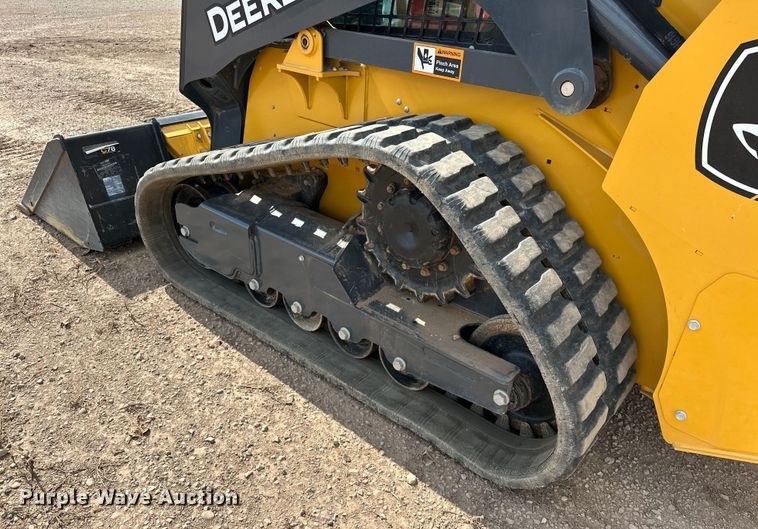 image for item DO7156 2022 John Deere 317G tracked skid steer loader