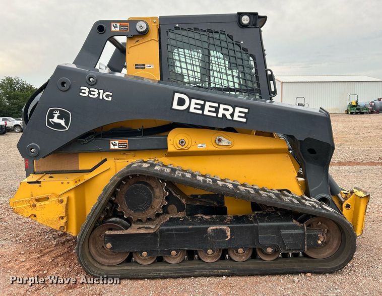 image for item DO7456 2017 John Deere 331G tracked skid steer loader