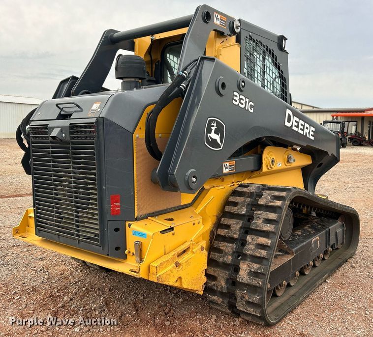 image for item DO7456 2017 John Deere 331G tracked skid steer loader