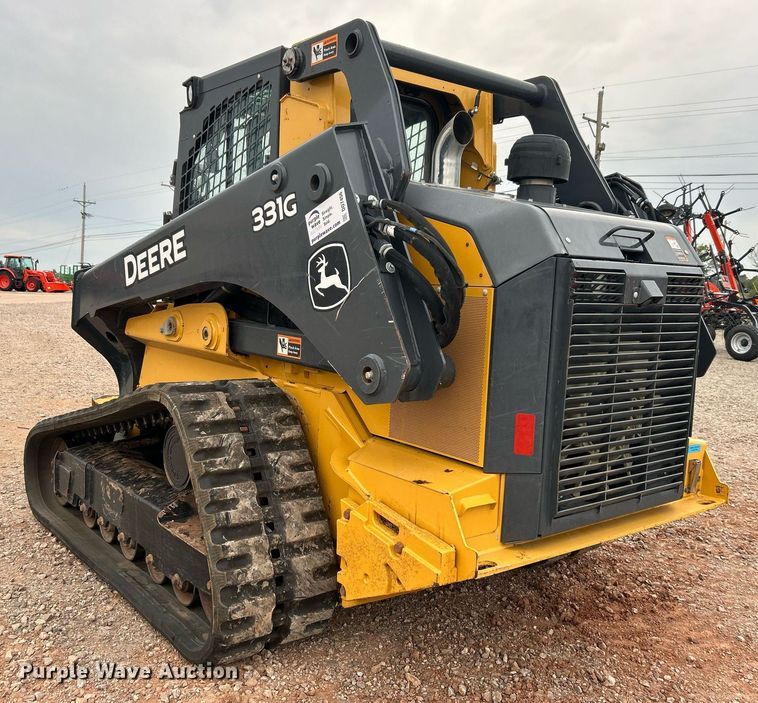 image for item DO7456 2017 John Deere 331G tracked skid steer loader