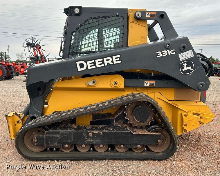image for item DO7456 2017 John Deere 331G tracked skid steer loader