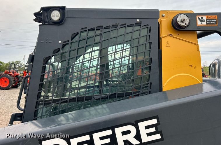 image for item DO7456 2017 John Deere 331G tracked skid steer loader