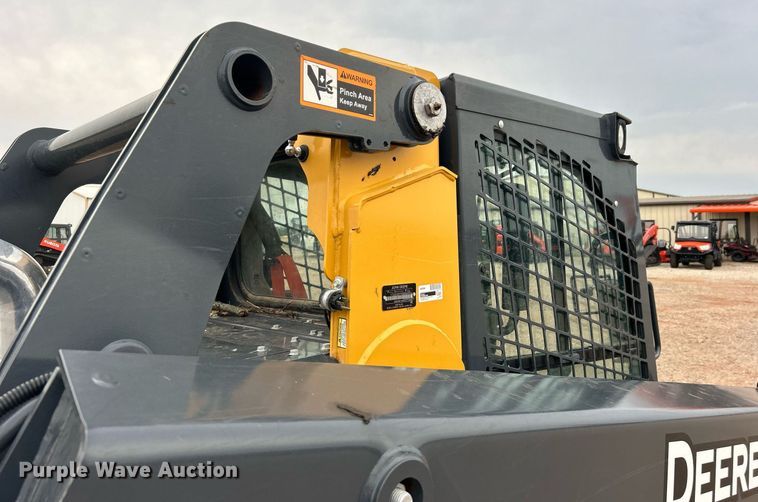 image for item DO7456 2017 John Deere 331G tracked skid steer loader