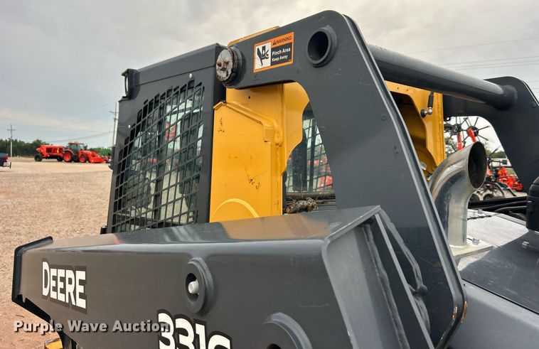 image for item DO7456 2017 John Deere 331G tracked skid steer loader