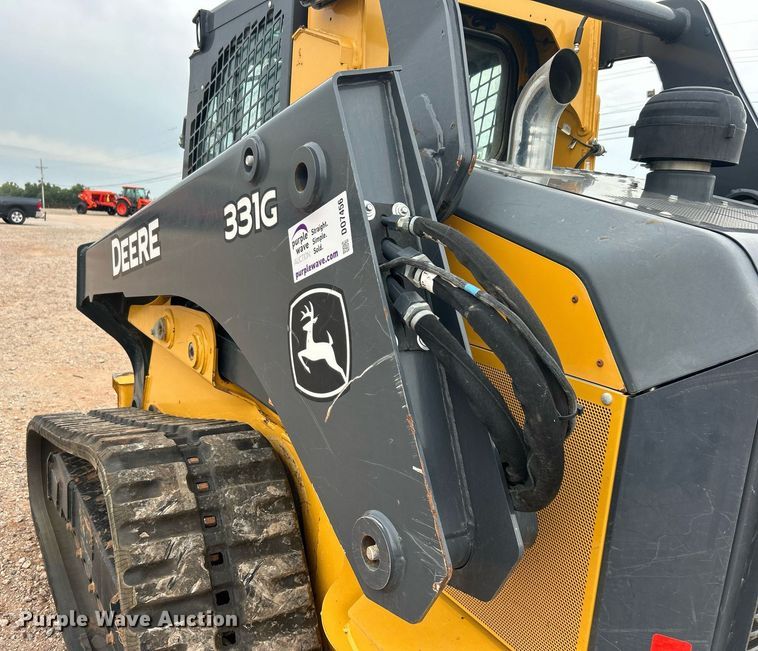 image for item DO7456 2017 John Deere 331G tracked skid steer loader