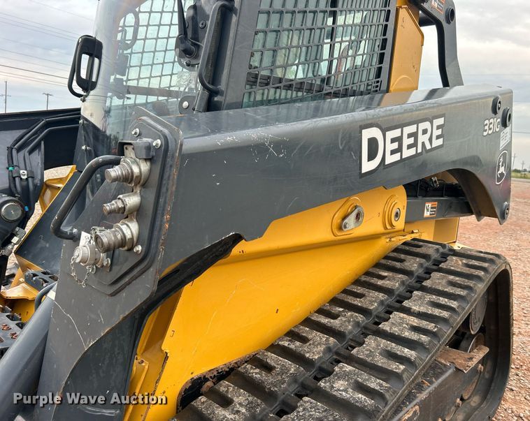 image for item DO7456 2017 John Deere 331G tracked skid steer loader