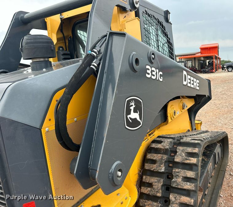 image for item DO7456 2017 John Deere 331G tracked skid steer loader