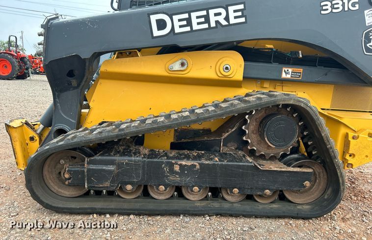 image for item DO7456 2017 John Deere 331G tracked skid steer loader