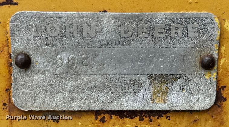 image for item DP6668 1981 John Deere  862 elevating scraper