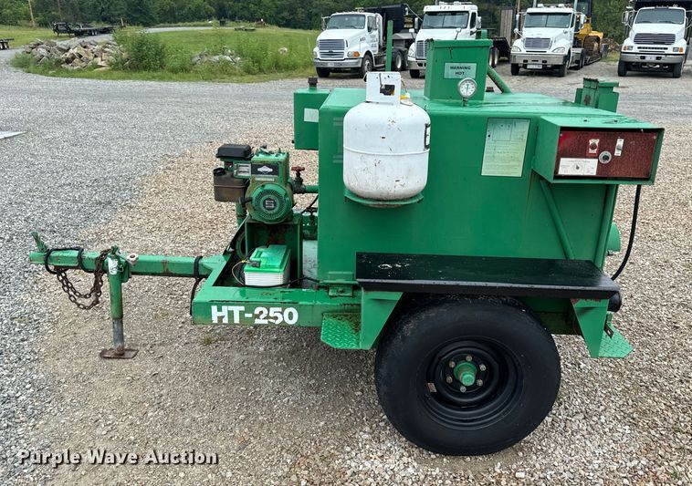 image for item DP6669 1998 Neal HT250T Asphalt Tack melter applicator trailer
