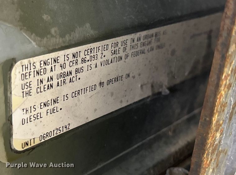 image for item DP6671 1993 Detroit Series 60 engine