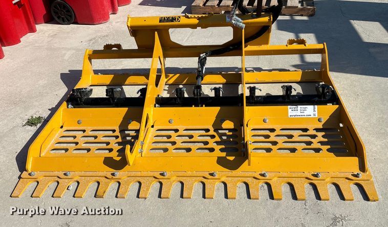 image for item DP6686 CL Fab skid steer landscape rake