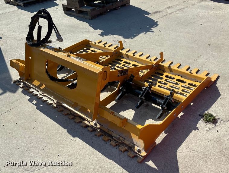 image for item DP6686 CL Fab skid steer landscape rake