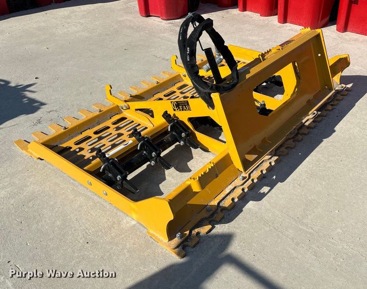 image for item DP6686 CL Fab skid steer landscape rake