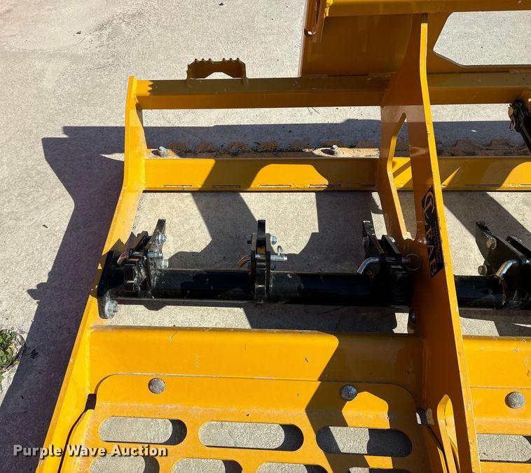 image for item DP6686 CL Fab skid steer landscape rake