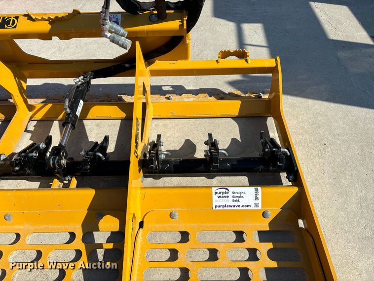 image for item DP6686 CL Fab skid steer landscape rake