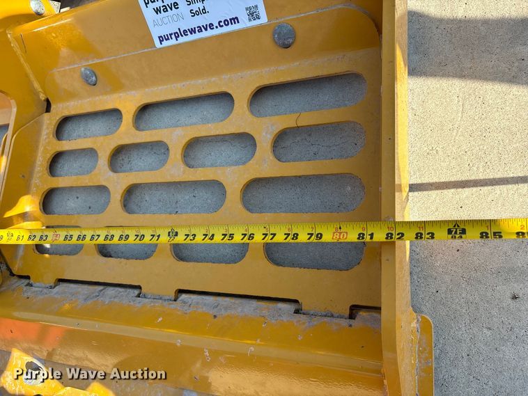 image for item DP6686 CL Fab skid steer landscape rake