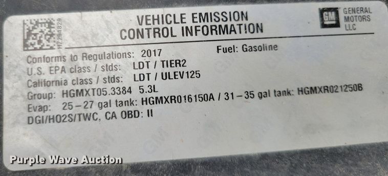 image for item DR4385 2017 GMC Sierra 1500 SL Double Cab pickup truck