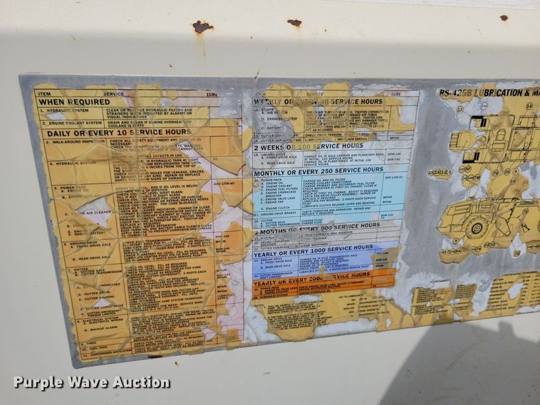 image for item DR4427 CMI Terex RS-425B soil stabilizer / reclaimer