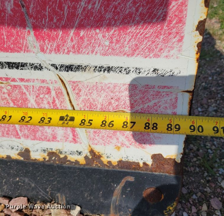 image for item DR4429 Blizzard Power Hitch  skid steer snow plow