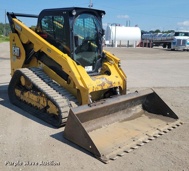 image for item DR4445 2019 Caterpillar 289D3 tracked skid steer loader