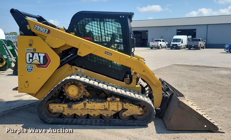 image for item DR4445 2019 Caterpillar 289D3 tracked skid steer loader