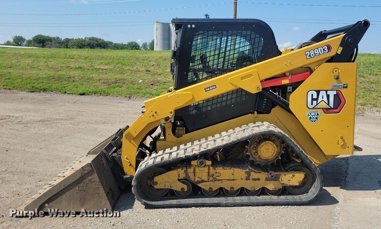 image for item DR4445 2019 Caterpillar 289D3 tracked skid steer loader