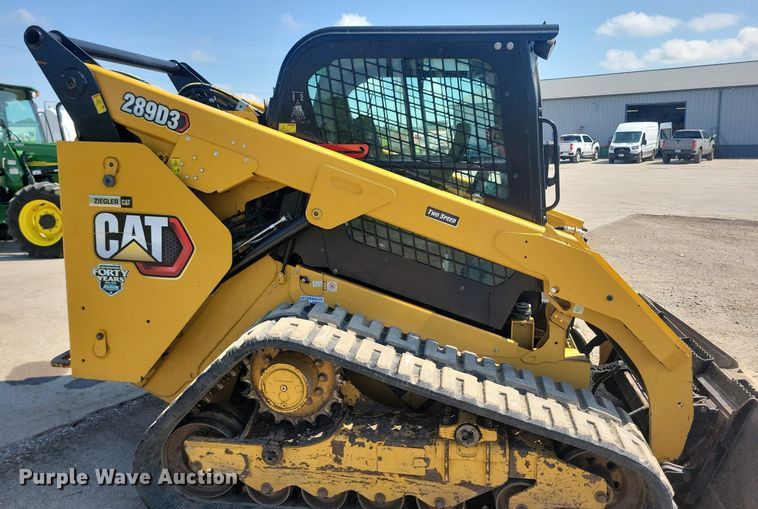 image for item DR4445 2019 Caterpillar 289D3 tracked skid steer loader