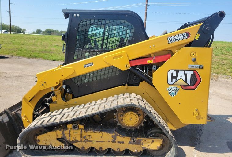 image for item DR4445 2019 Caterpillar 289D3 tracked skid steer loader