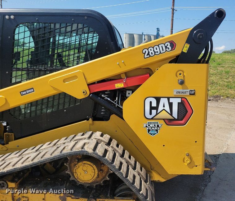 image for item DR4445 2019 Caterpillar 289D3 tracked skid steer loader