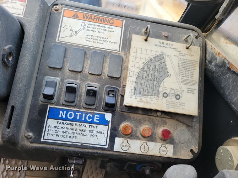 image for item DR4449 2003 Ingersoll-Rand VR-843C telehandler