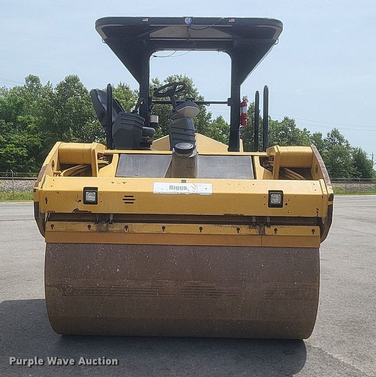 image for item DR4929 2012 Caterpillar  CB64 double drum vibratory roller