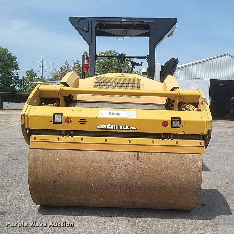 image for item DR4929 2012 Caterpillar  CB64 double drum vibratory roller