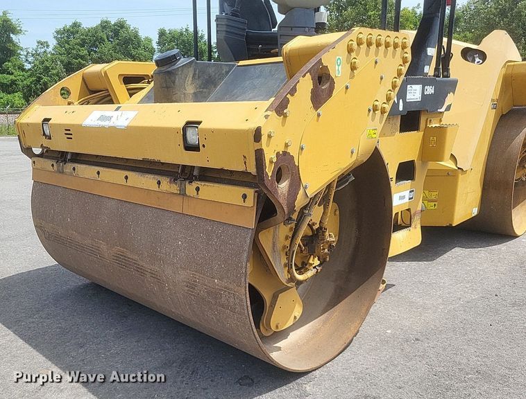 image for item DR4929 2012 Caterpillar  CB64 double drum vibratory roller