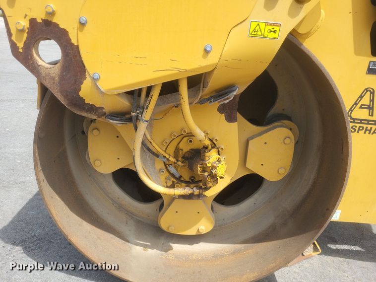 image for item DR4929 2012 Caterpillar  CB64 double drum vibratory roller
