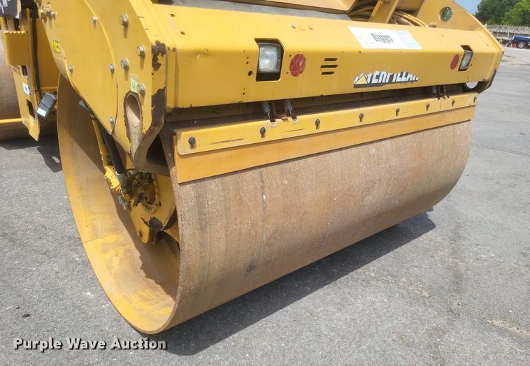 image for item DR4929 2012 Caterpillar  CB64 double drum vibratory roller