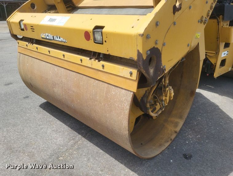 image for item DR4929 2012 Caterpillar  CB64 double drum vibratory roller