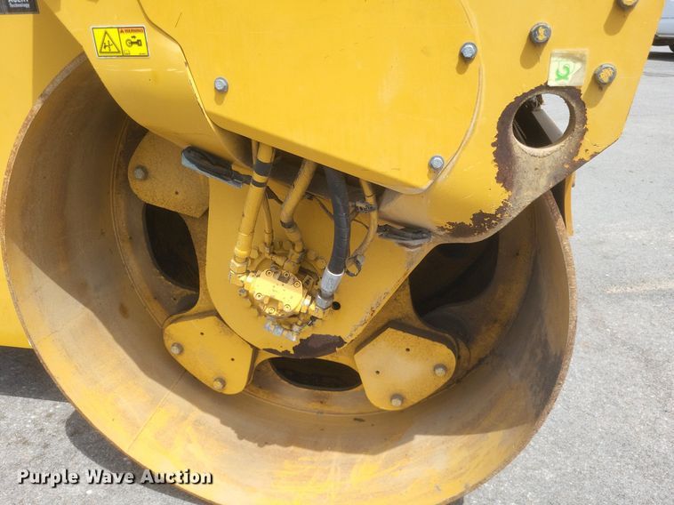 image for item DR4929 2012 Caterpillar  CB64 double drum vibratory roller