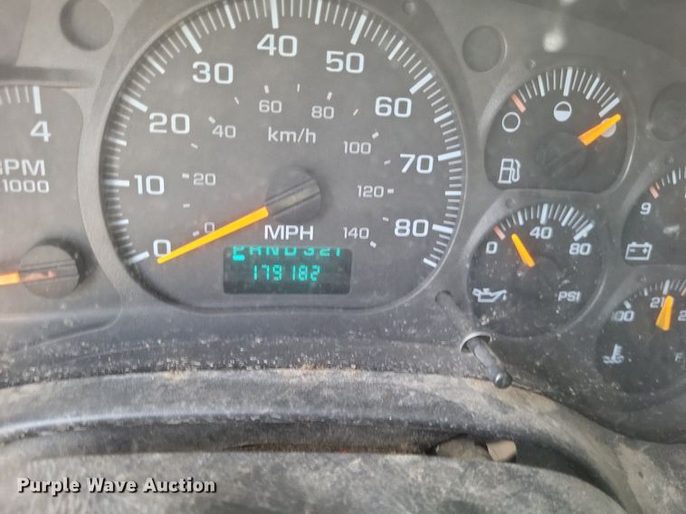 image for item DR4934 2004 GMC C7500 dump truck