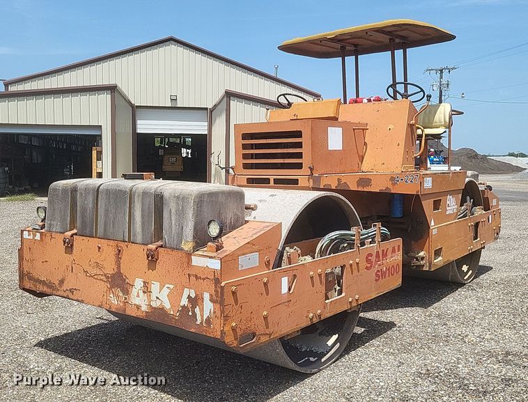 image for item DR4935 1992 Sakai SW100 double drum roller