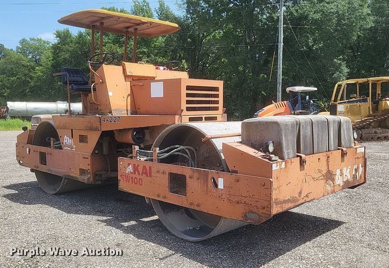 image for item DR4935 1992 Sakai SW100 double drum roller