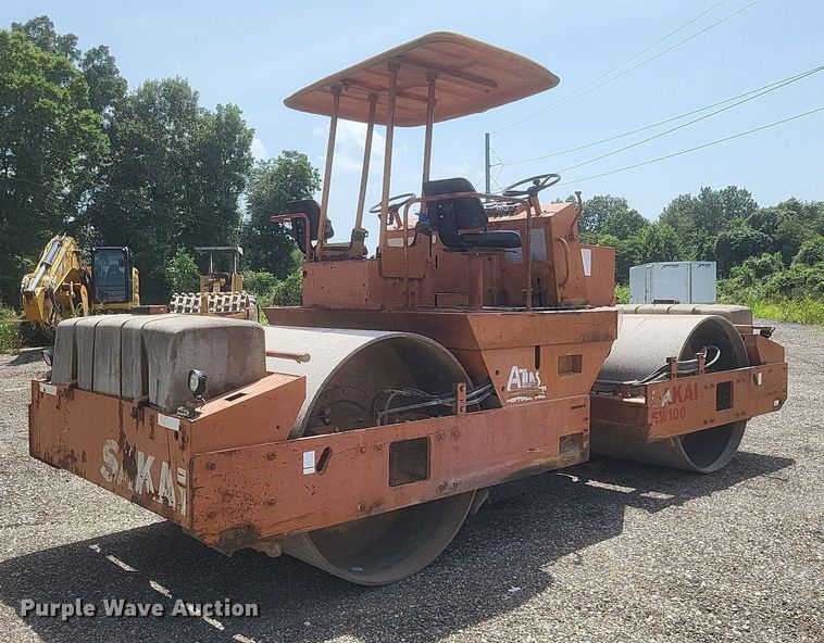 image for item DR4935 1992 Sakai SW100 double drum roller