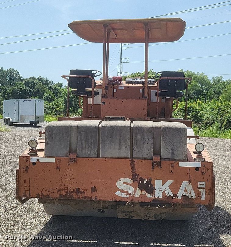 image for item DR4935 1992 Sakai SW100 double drum roller