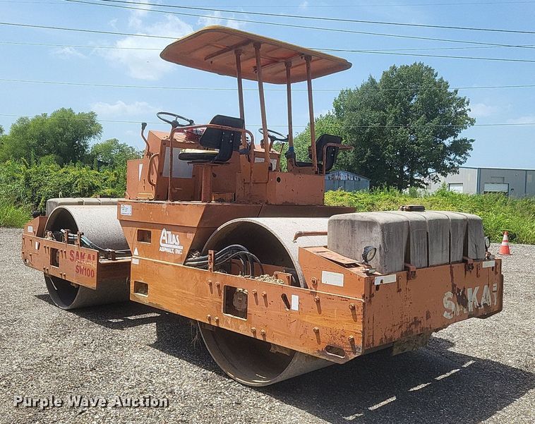 image for item DR4935 1992 Sakai SW100 double drum roller