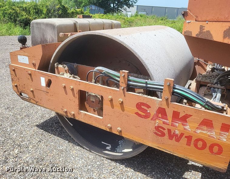 image for item DR4935 1992 Sakai SW100 double drum roller