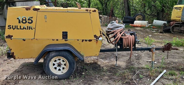 image for item DR8743 Sullair 185 DPQ JD air compressor